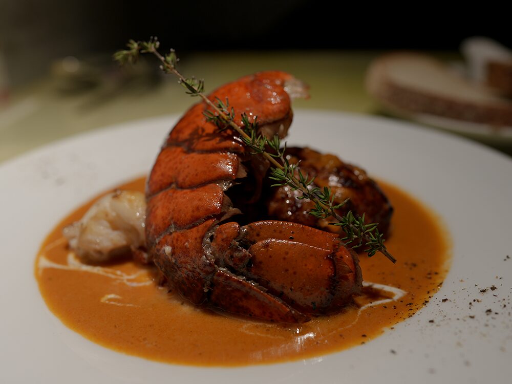 Hamburg Conel ハンバーグ オマール海老のビスクソース