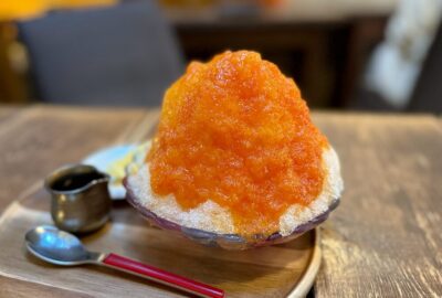 カフェ 火裏蓮花　橘香るけづり氷