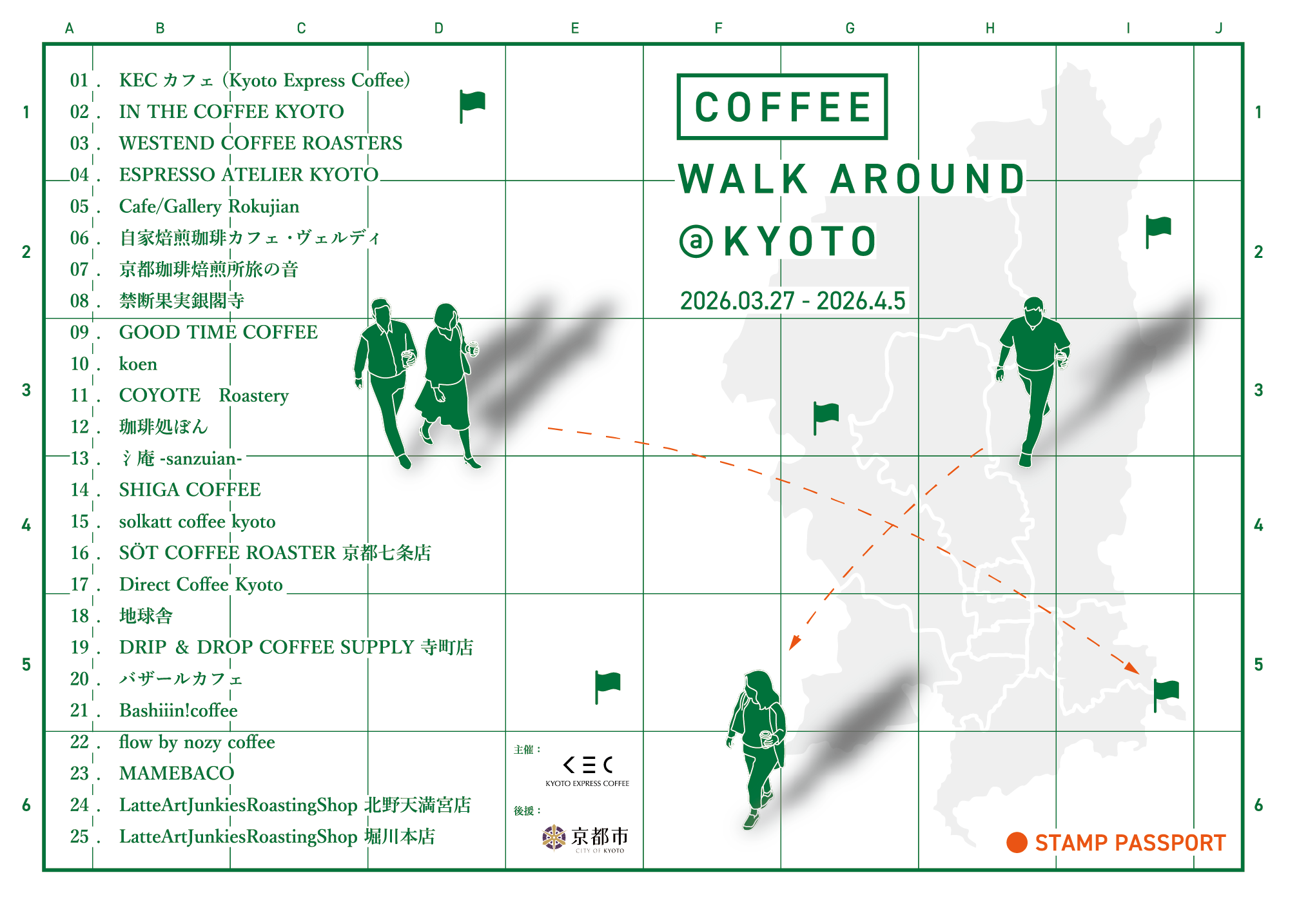 COFFEE WALK AROUND KYOTO 2026